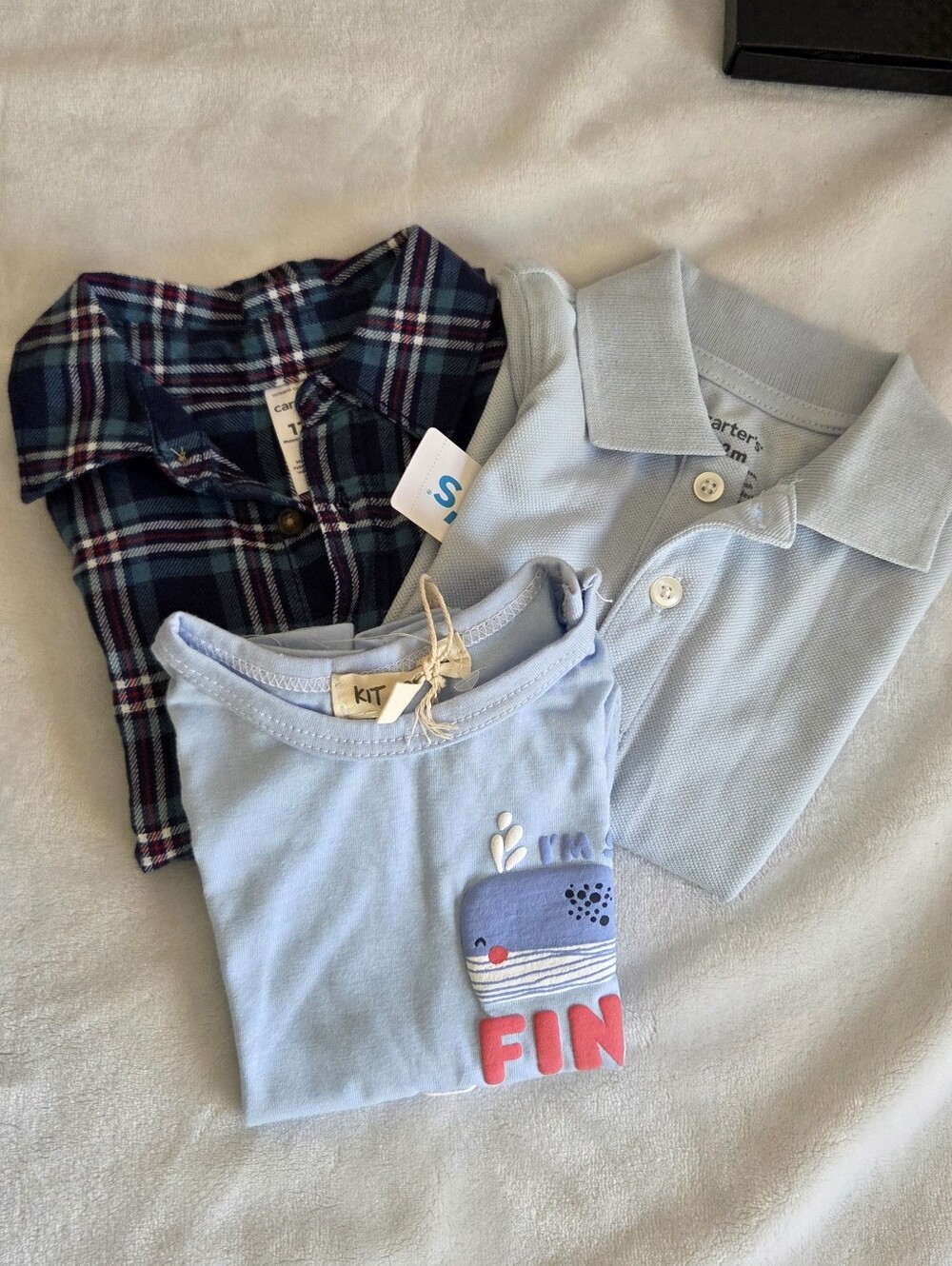 Adorable 12-Month Baby Boy Essentials Trio